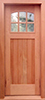 Custom Exterior Wood Door