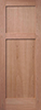 Cherry Veneered Flat 2-Panel Interior Door
