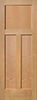 Alder Flat 3-Panel Interior Door