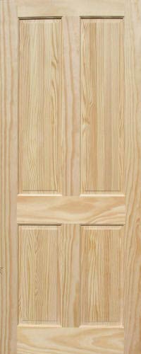 Pine 4-Panel Wood Interior Door Pine 4-Panel Wood Interior Door