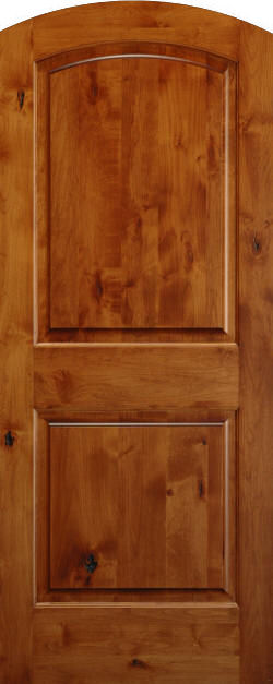 Finished Knotty Alder Interior Door