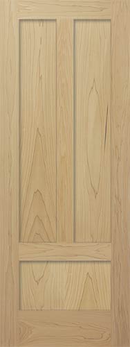 Poplar Mission Reverse 3-Panel Wood Interior Door Poplar Mission Reverse 3-Panel Wood Interior Door