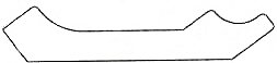2532 Crown molding .687" x 3.250"