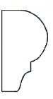 4085 Nosing 0.750" x 1.312"
