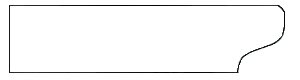 6060 Sill 0.875" x 3.500"