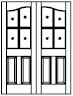 T-4320 Double Door